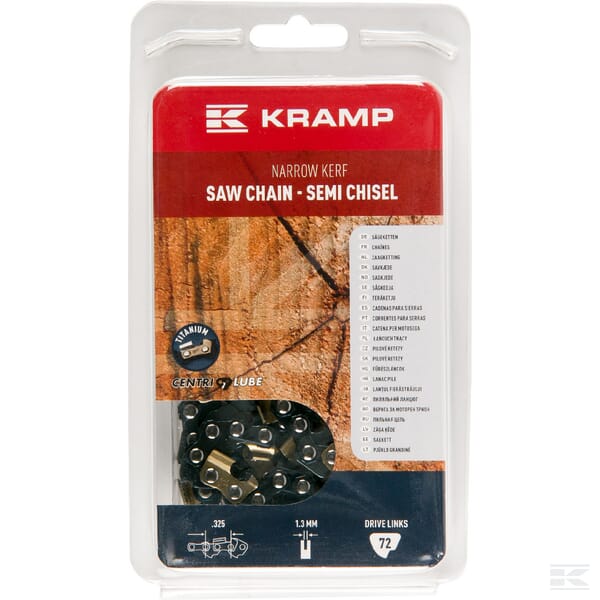 Chainsaw chain 1.3mm 72DL