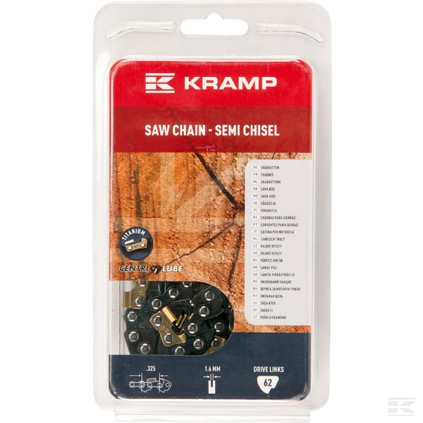 325 1.6mm 62 drive link chain